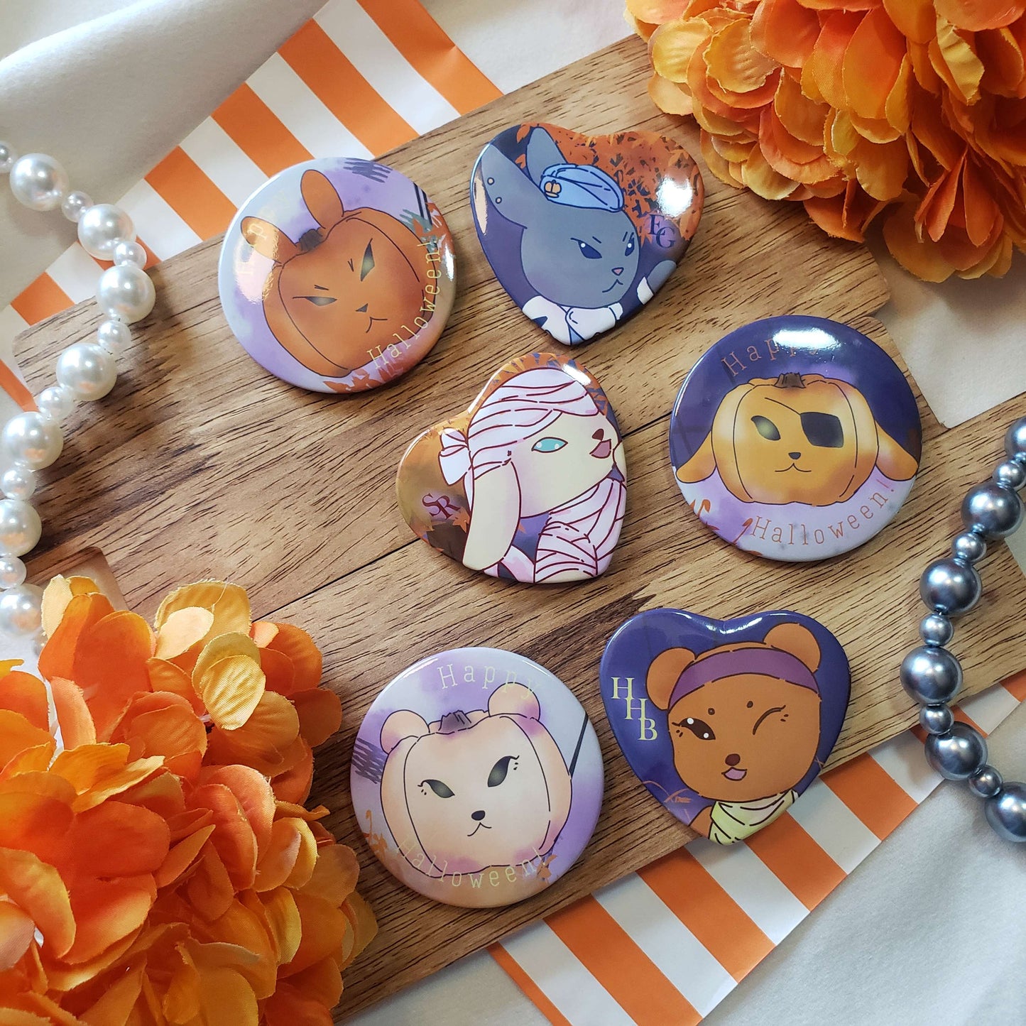 Sweet Halloween Button Sets