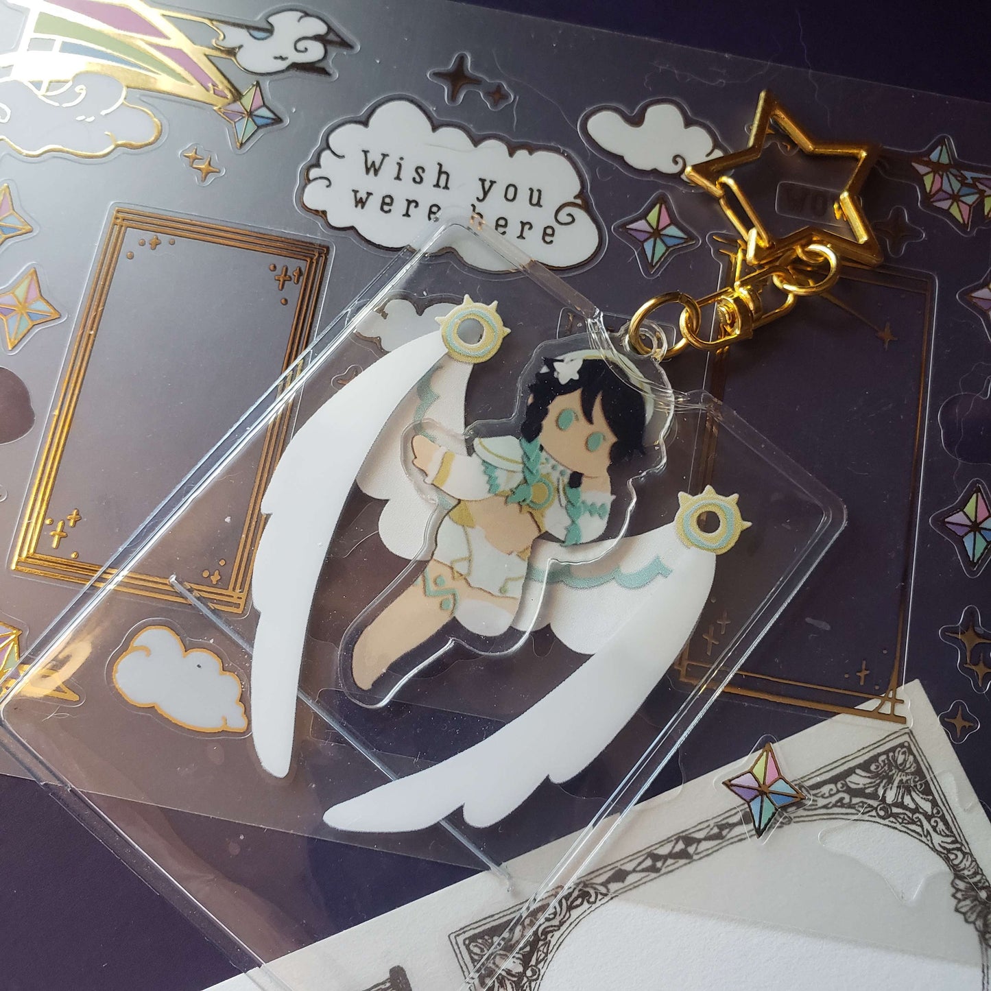 Flying High Venti Vinyl Charm