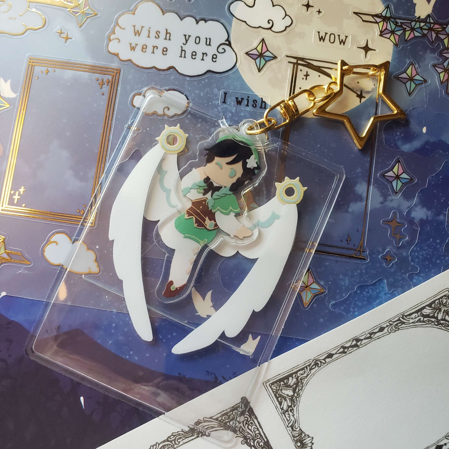 Flying High Venti Vinyl Charm