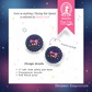 Bubble Pop Bottle Cap Button