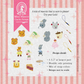 Strawberry Rhubarb and Friends Mini Gacha Charms