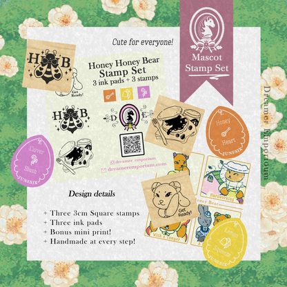 Strawberry Rhubarb and Friends Stamp Sets and Ink Pads