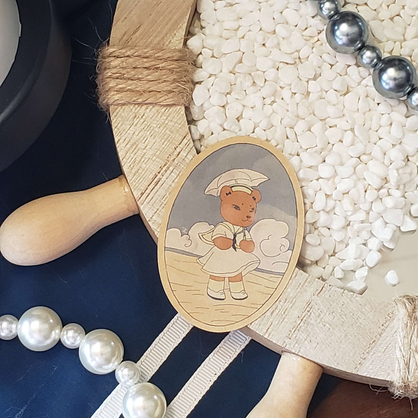 Pearl Bay Memories Kraft Paper Sticker Set