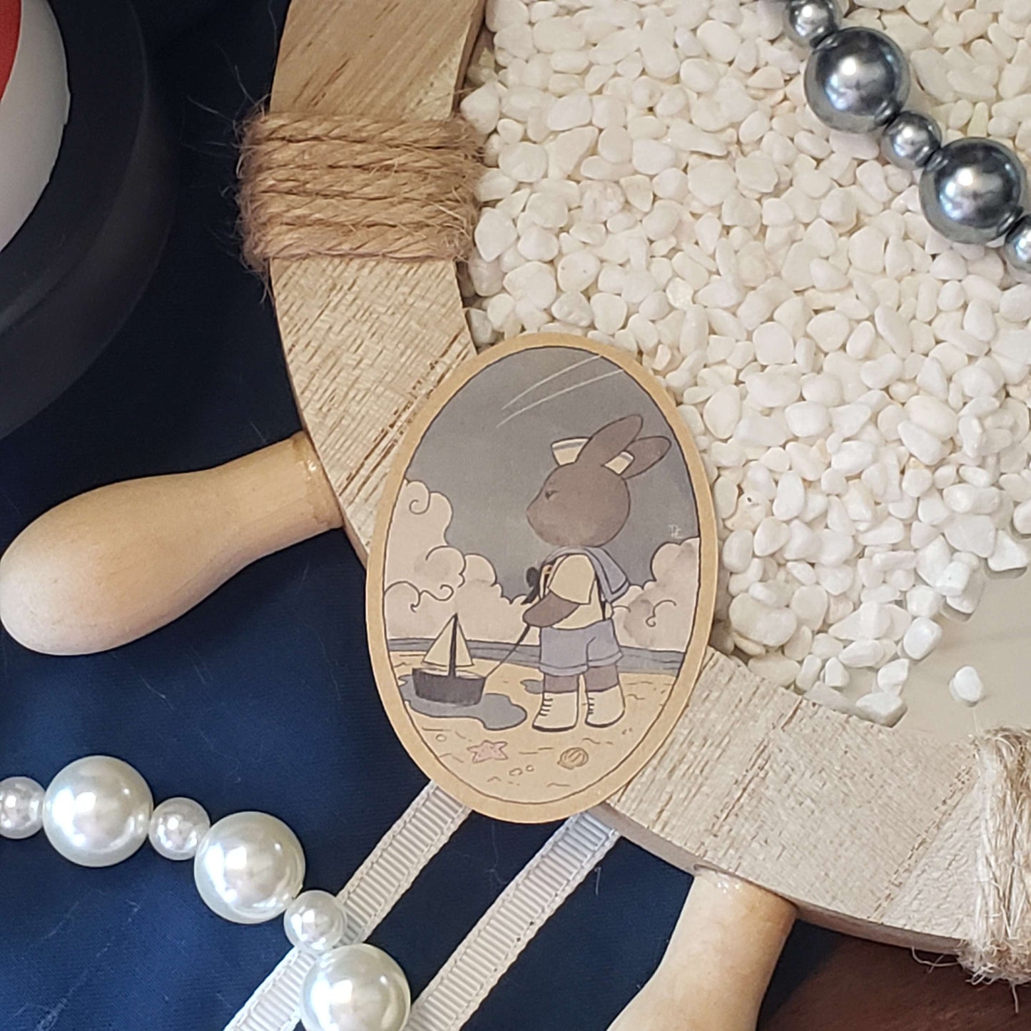 Pearl Bay Memories Kraft Paper Sticker Set