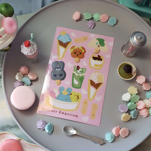 Sweet Cream Pearl Sheet [Discounted]