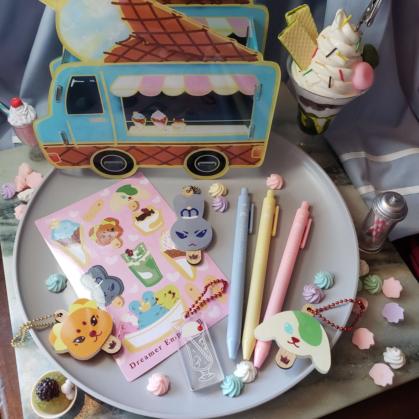 Sweet Cream Pen Set