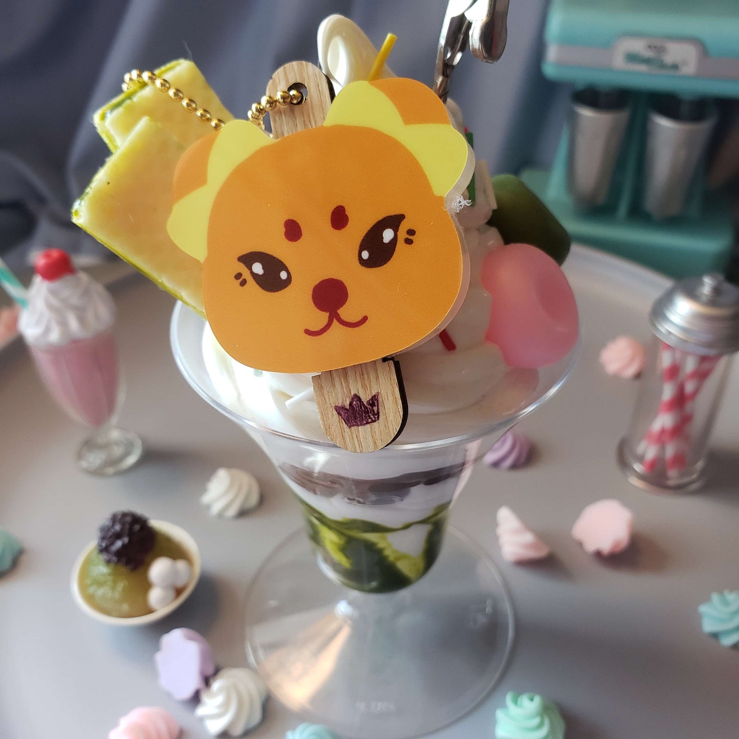 Sweet Cream Mascot Popsicle Charms [Last stock]