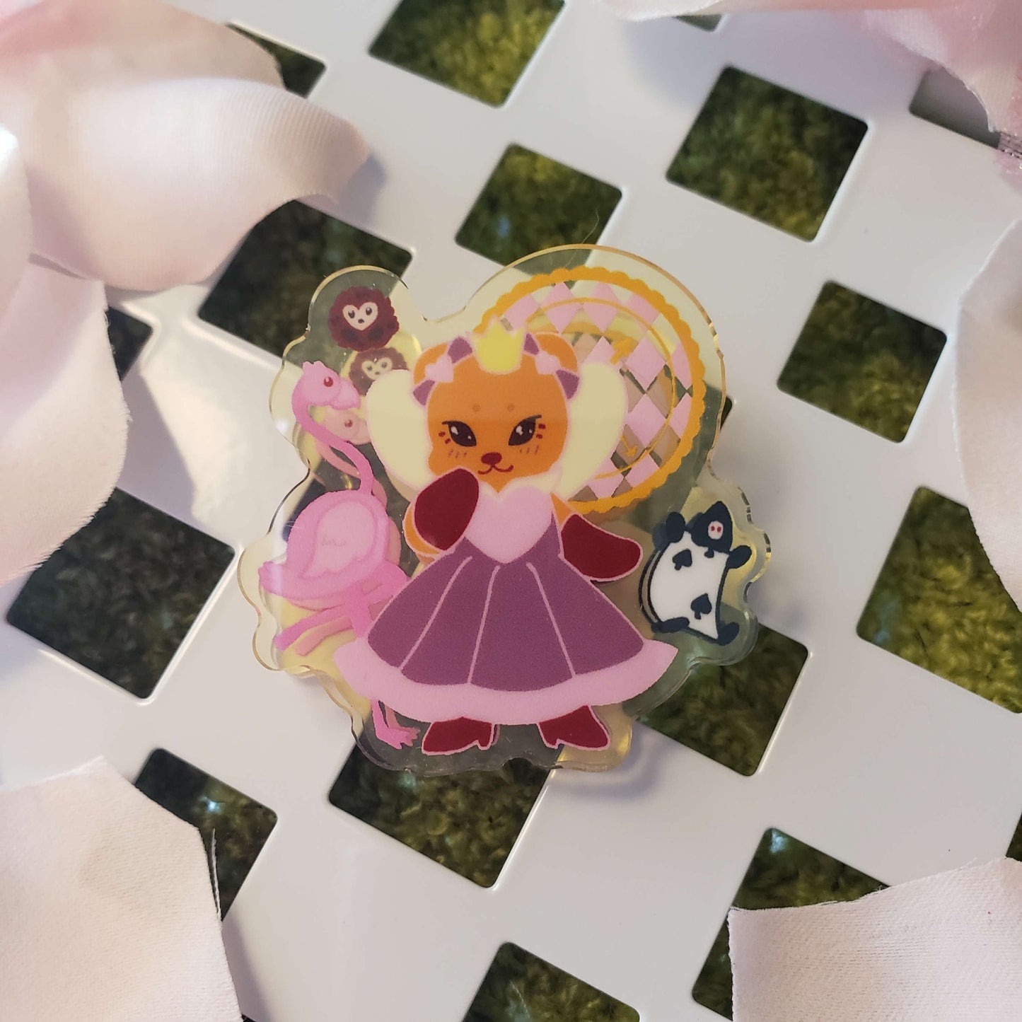 Mascots in Wonderland Acrylic Clips
