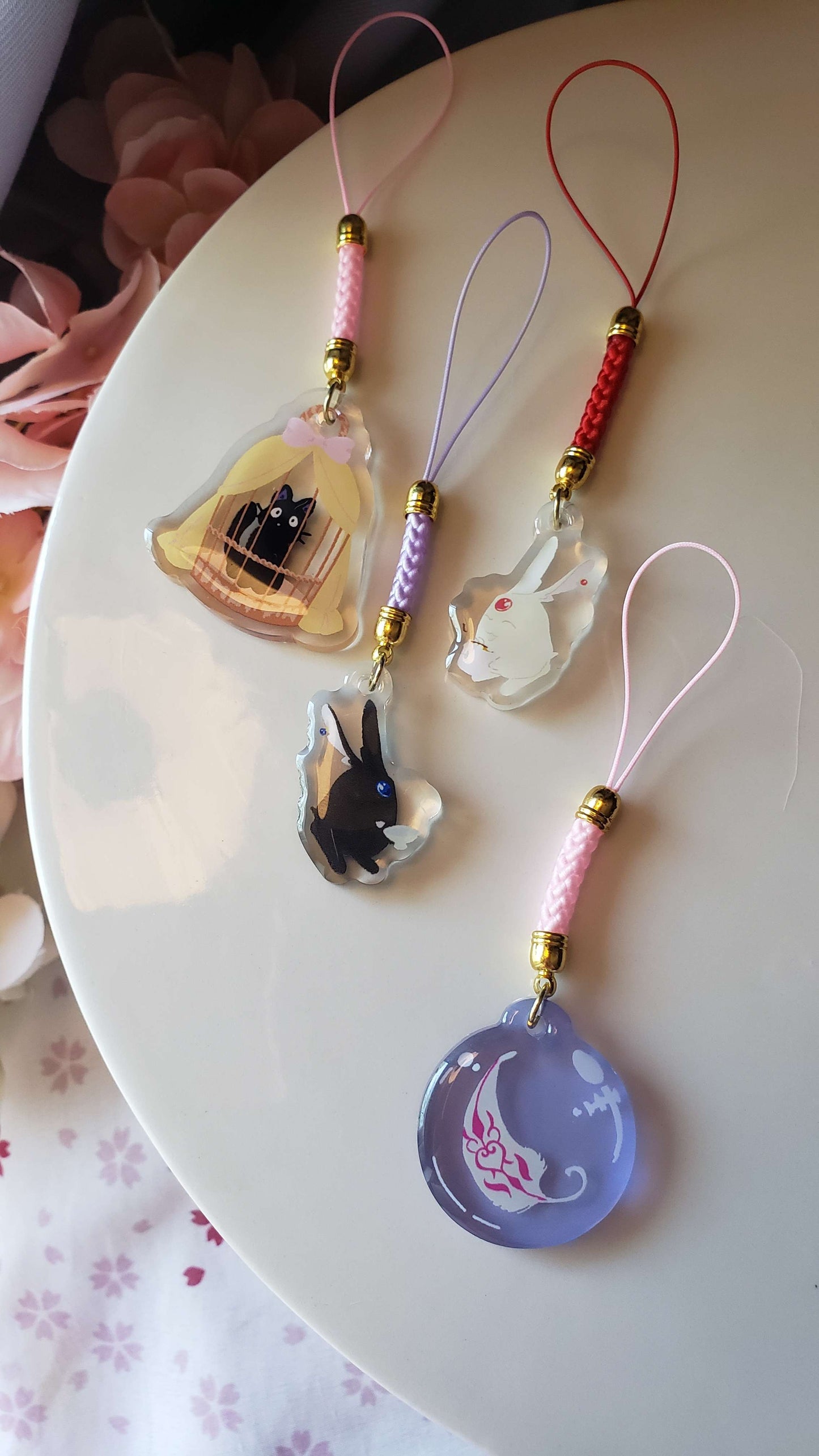 Shojo Mini Companion Strap Charms