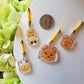 Strawberry Rhubarb and Friends Mini Gacha Charms