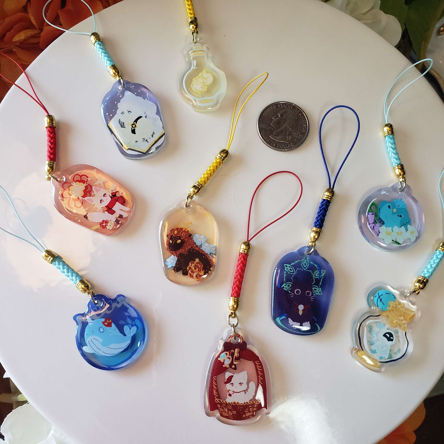 Genshin Mini Strap Charms
