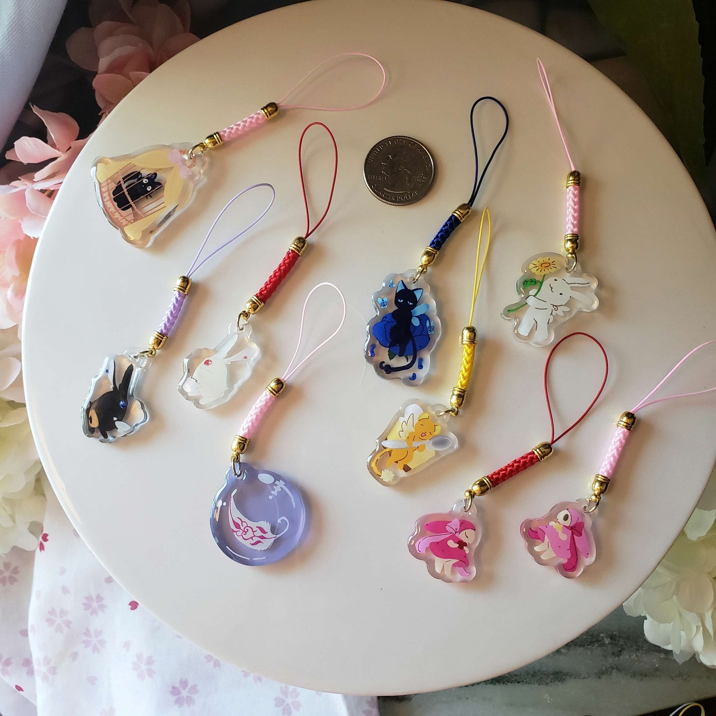 Shojo Mini Companion Strap Charms