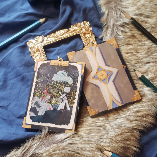 [PRE-SALE] Artist's Palette Glitter Shaker Charm