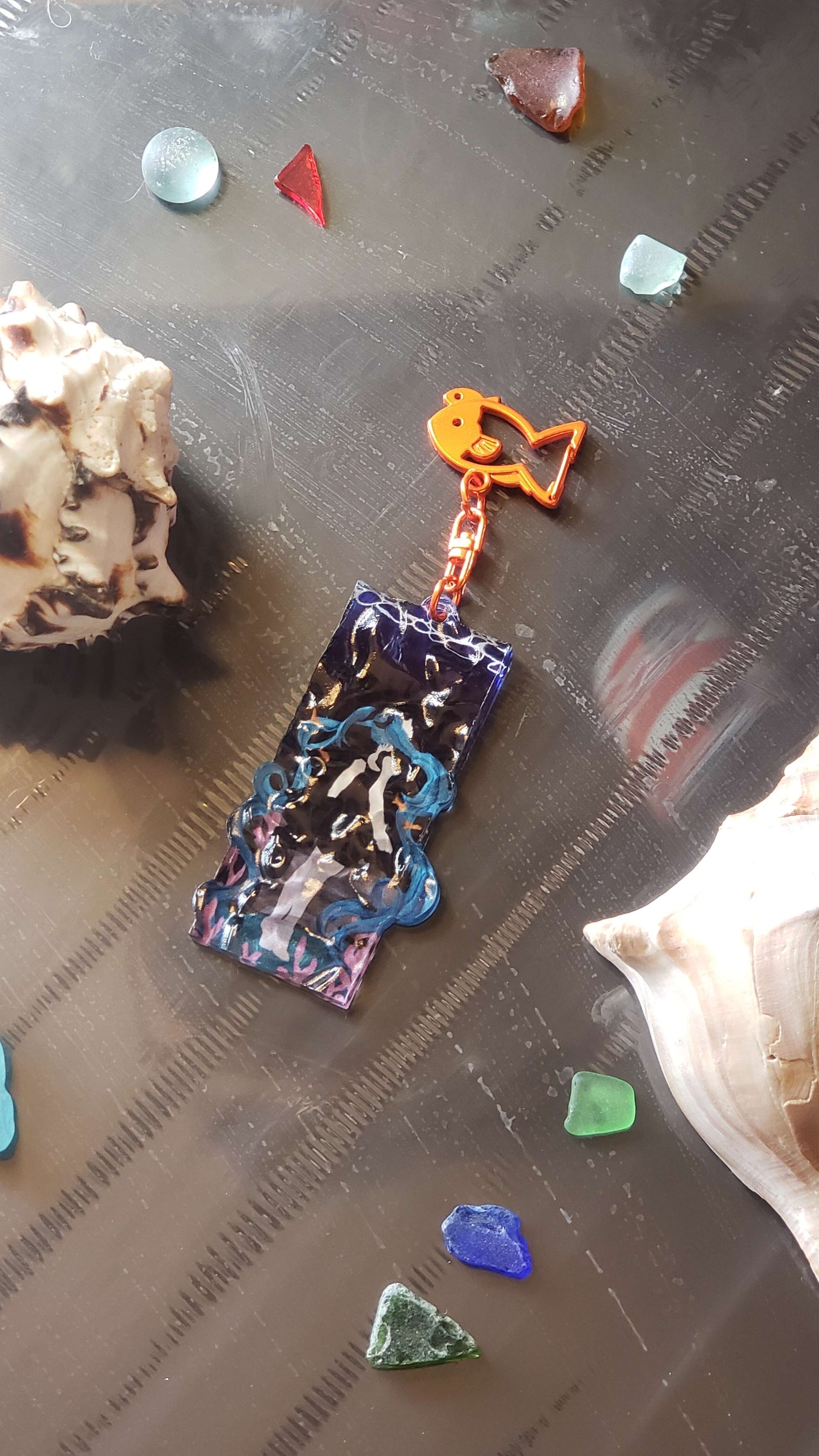 Deep Sea Singer Acrylic Charm