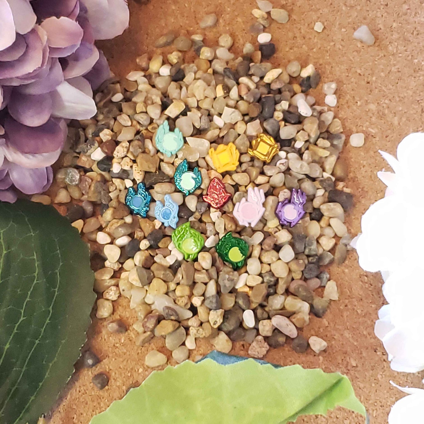 Oculi Pearl Enamel Pins