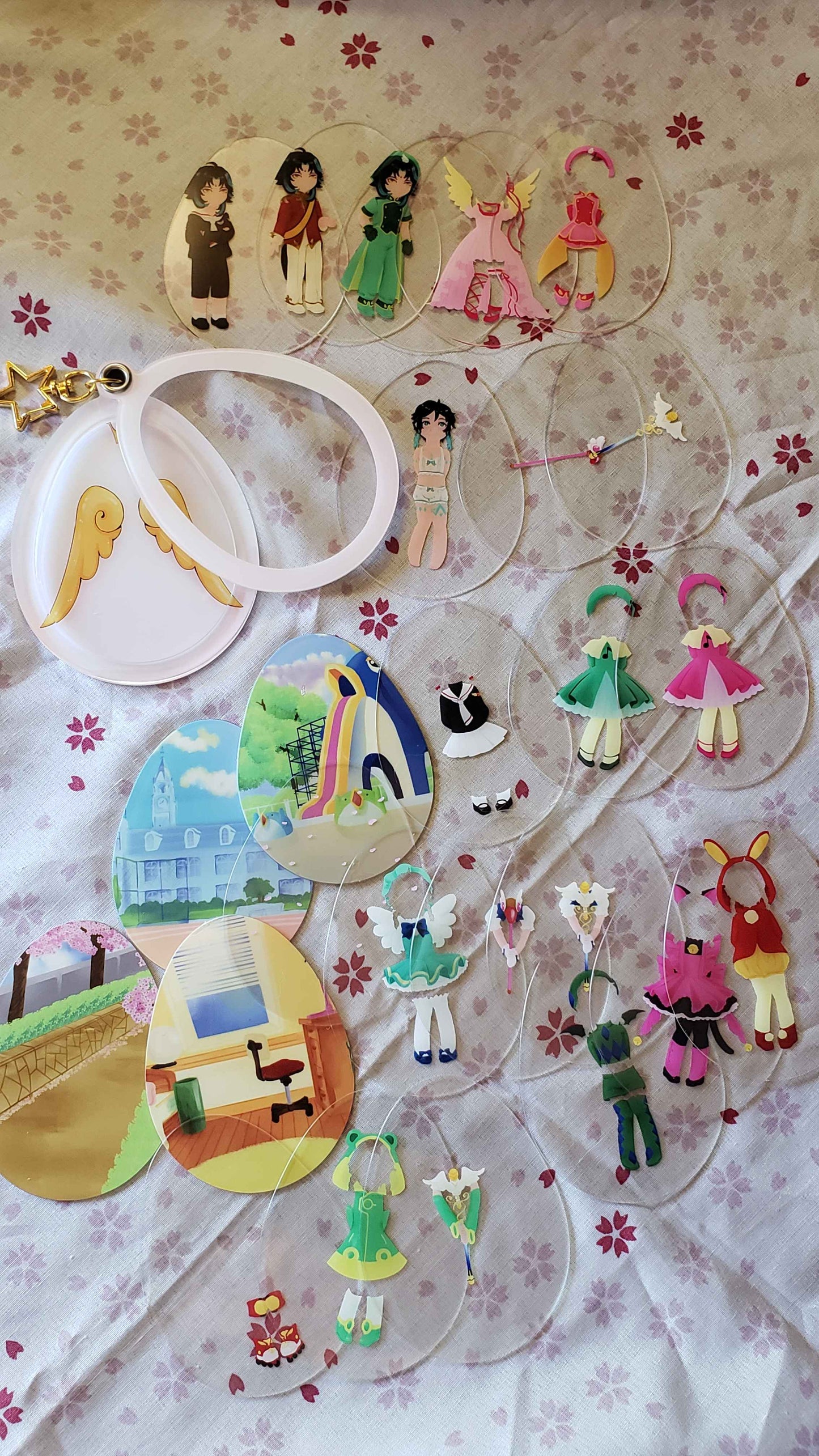 Magical Girl Venti Outfit Changing Charm