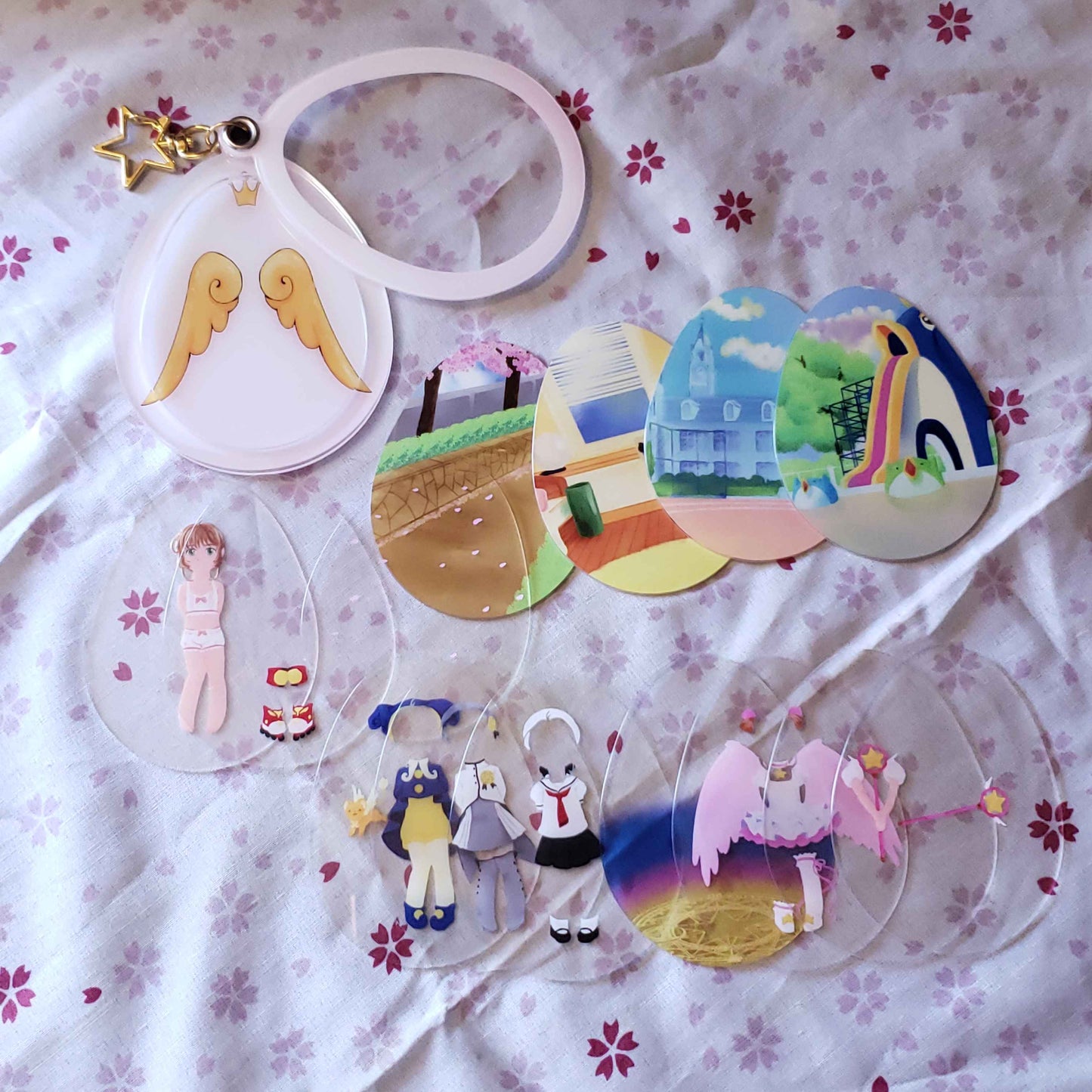 Sakura Outfit Changing Charm