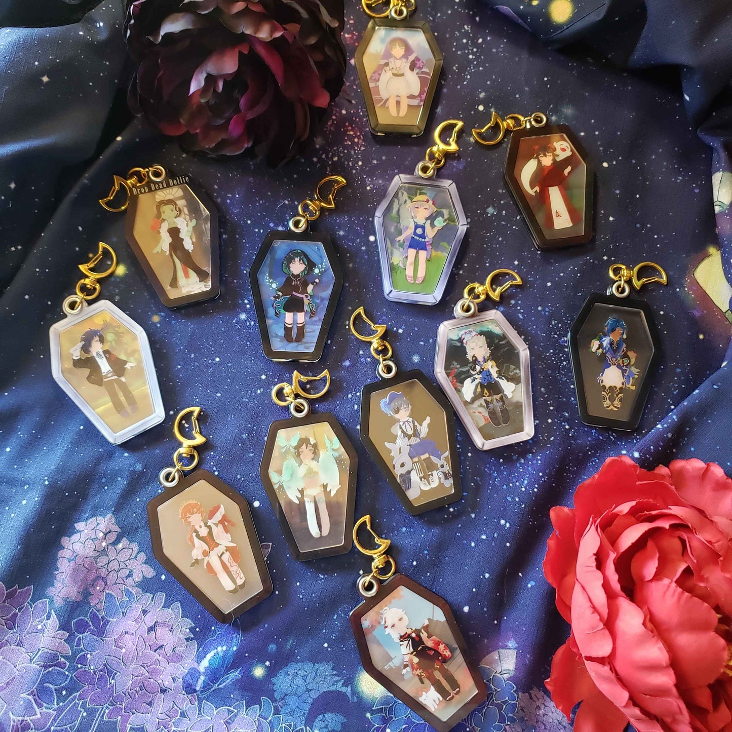 Coffin Closet Changing Acrylic Charms