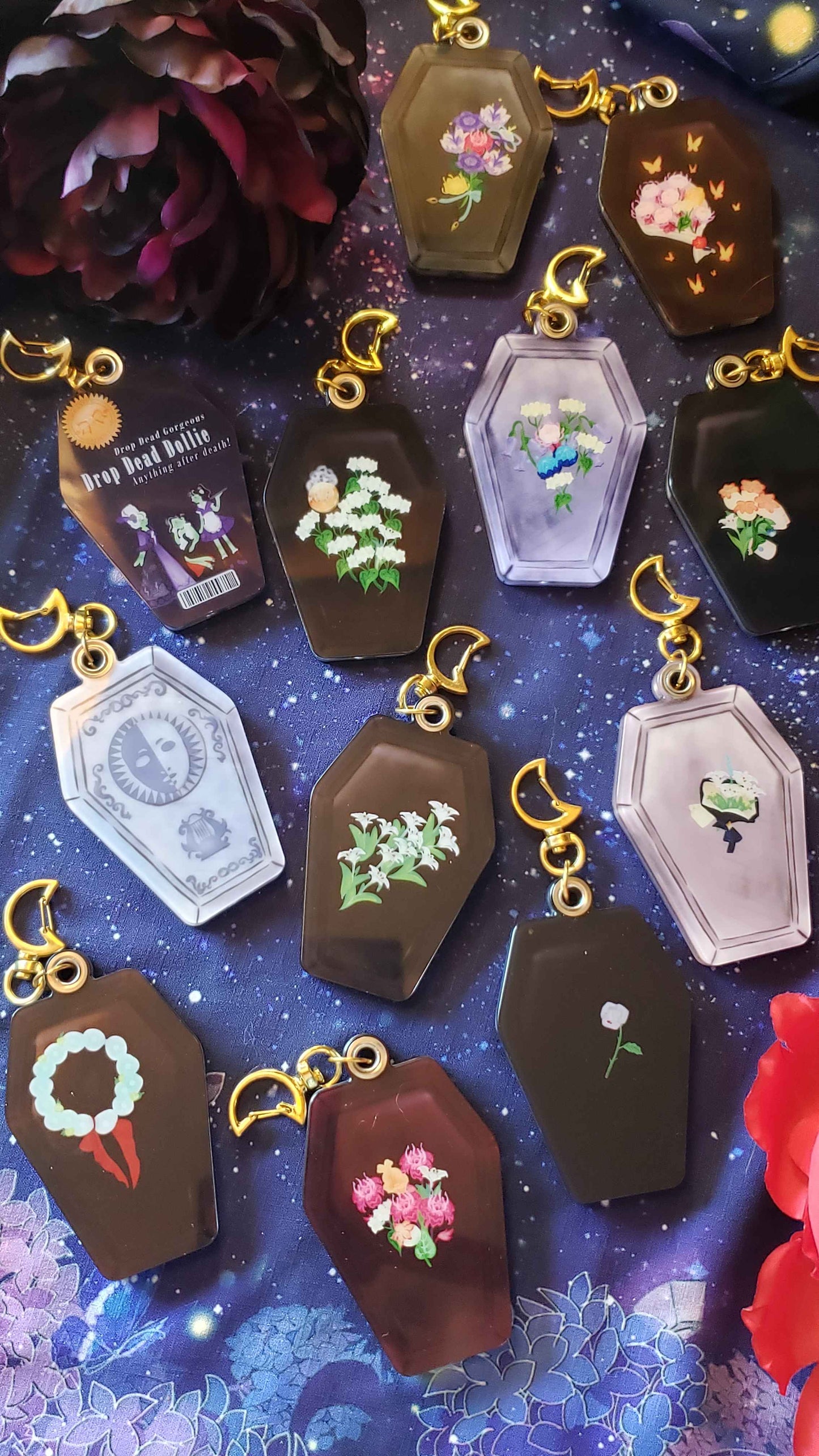Coffin Closet Changing Acrylic Charms