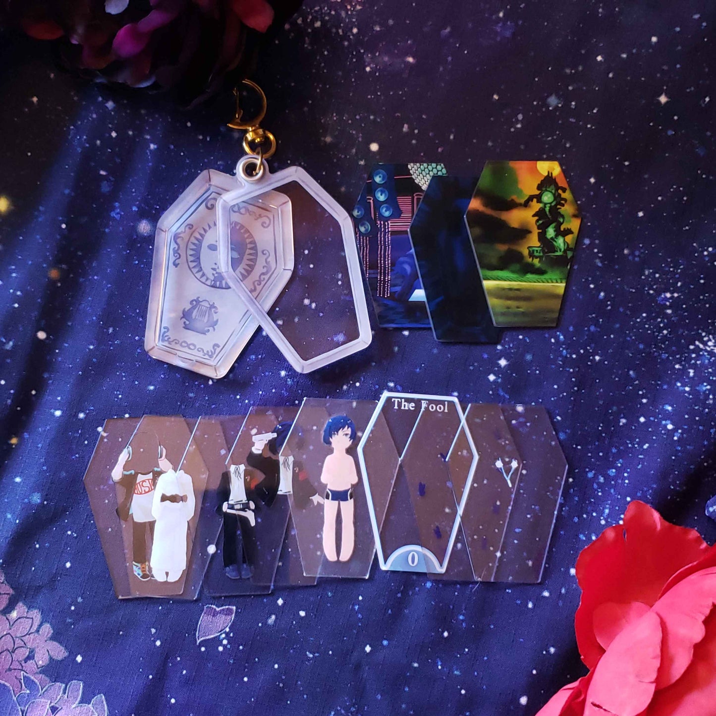 Coffin Closet Changing Acrylic Charms