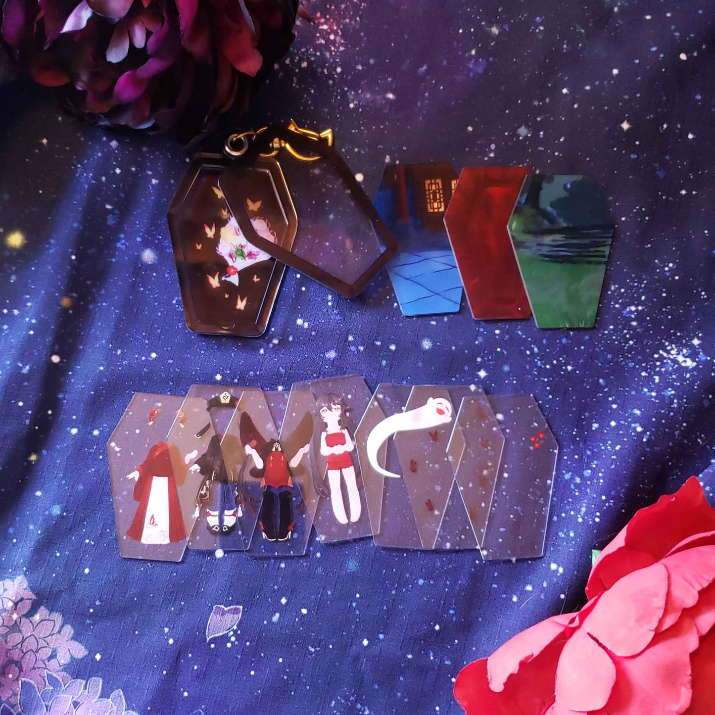 Coffin Closet Changing Acrylic Charms