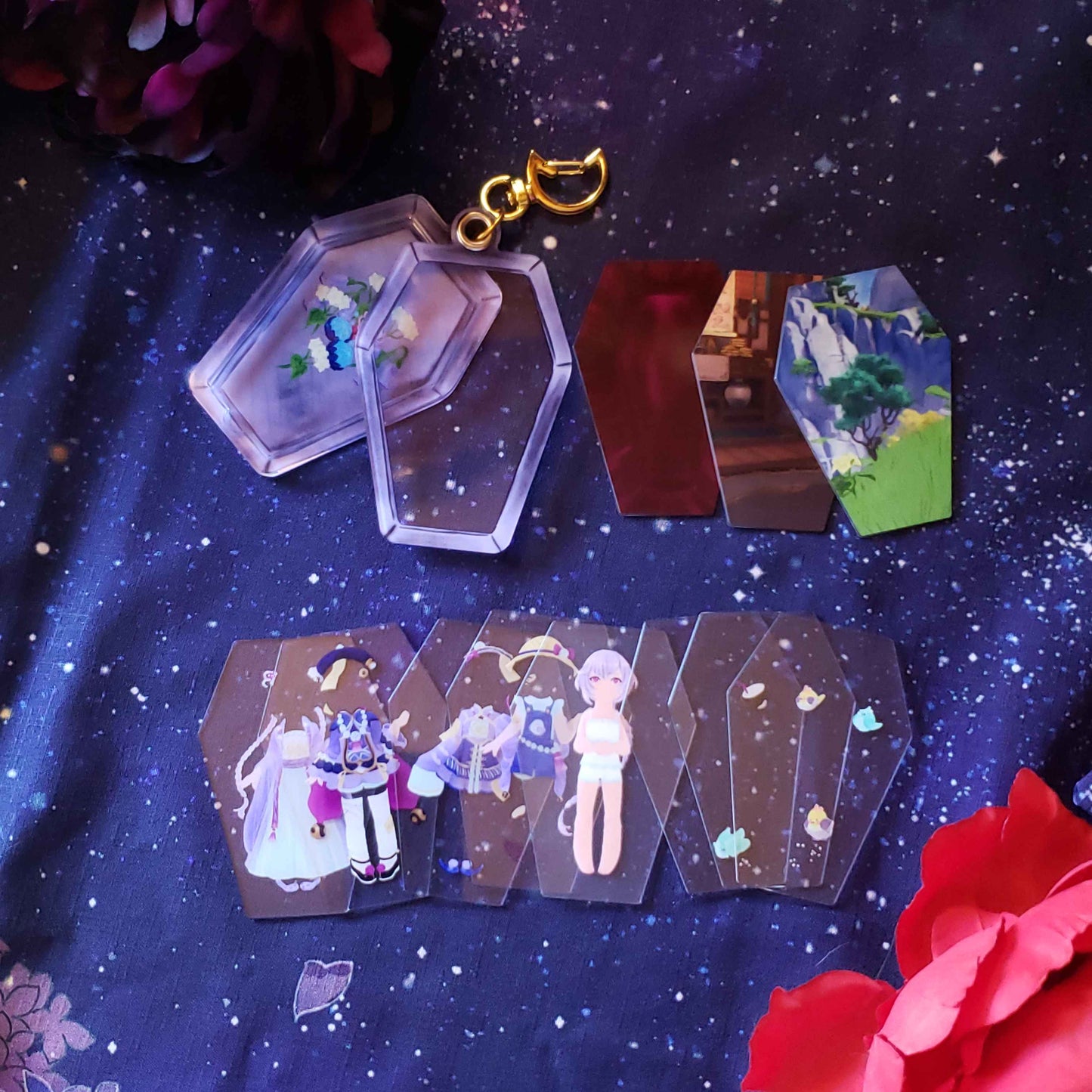 Coffin Closet Changing Acrylic Charms