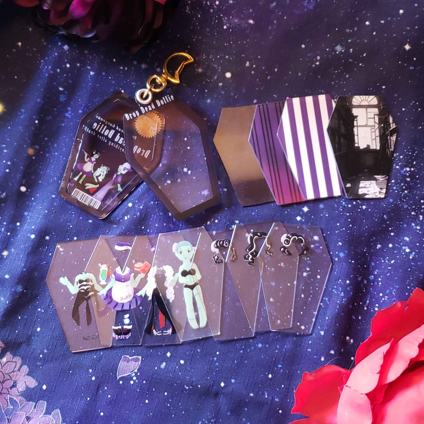Coffin Closet Changing Acrylic Charms