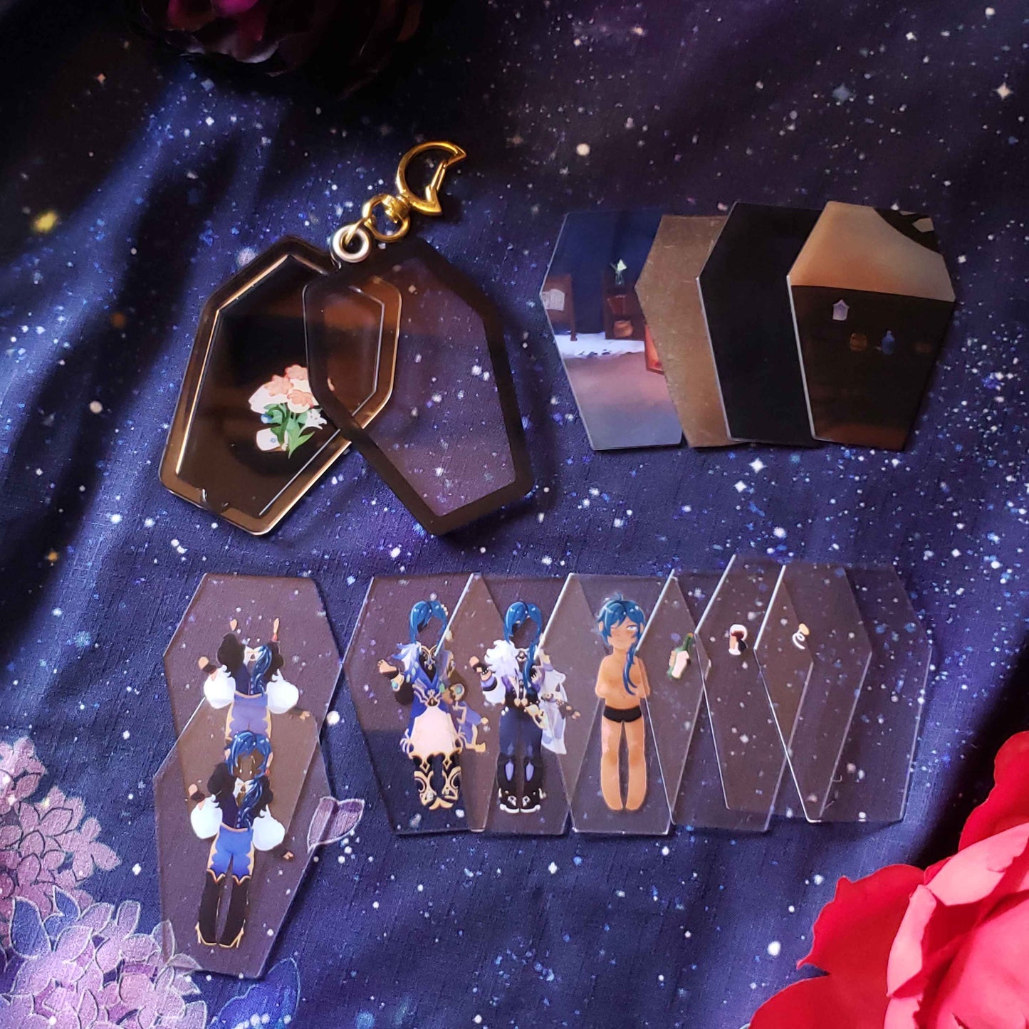Coffin Closet Changing Acrylic Charms