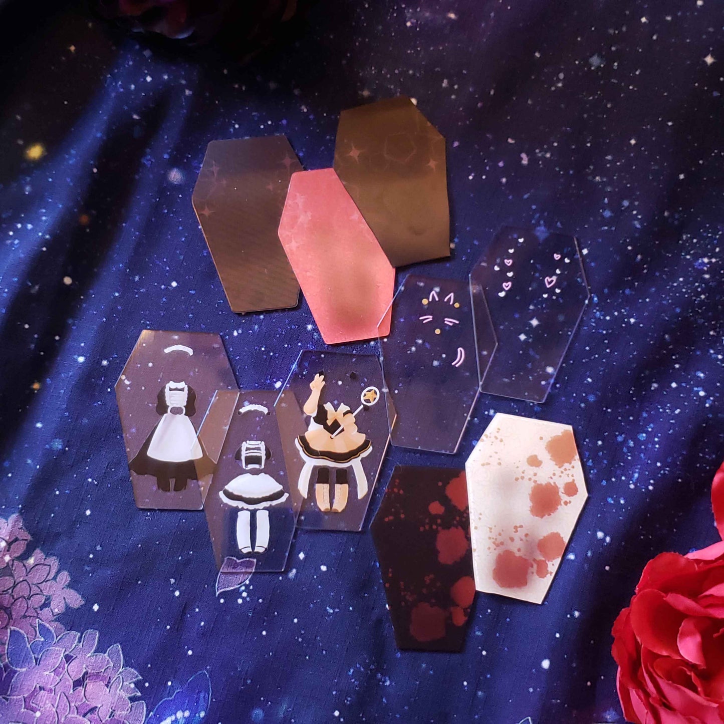 Coffin Closet Changing Acrylic Charms