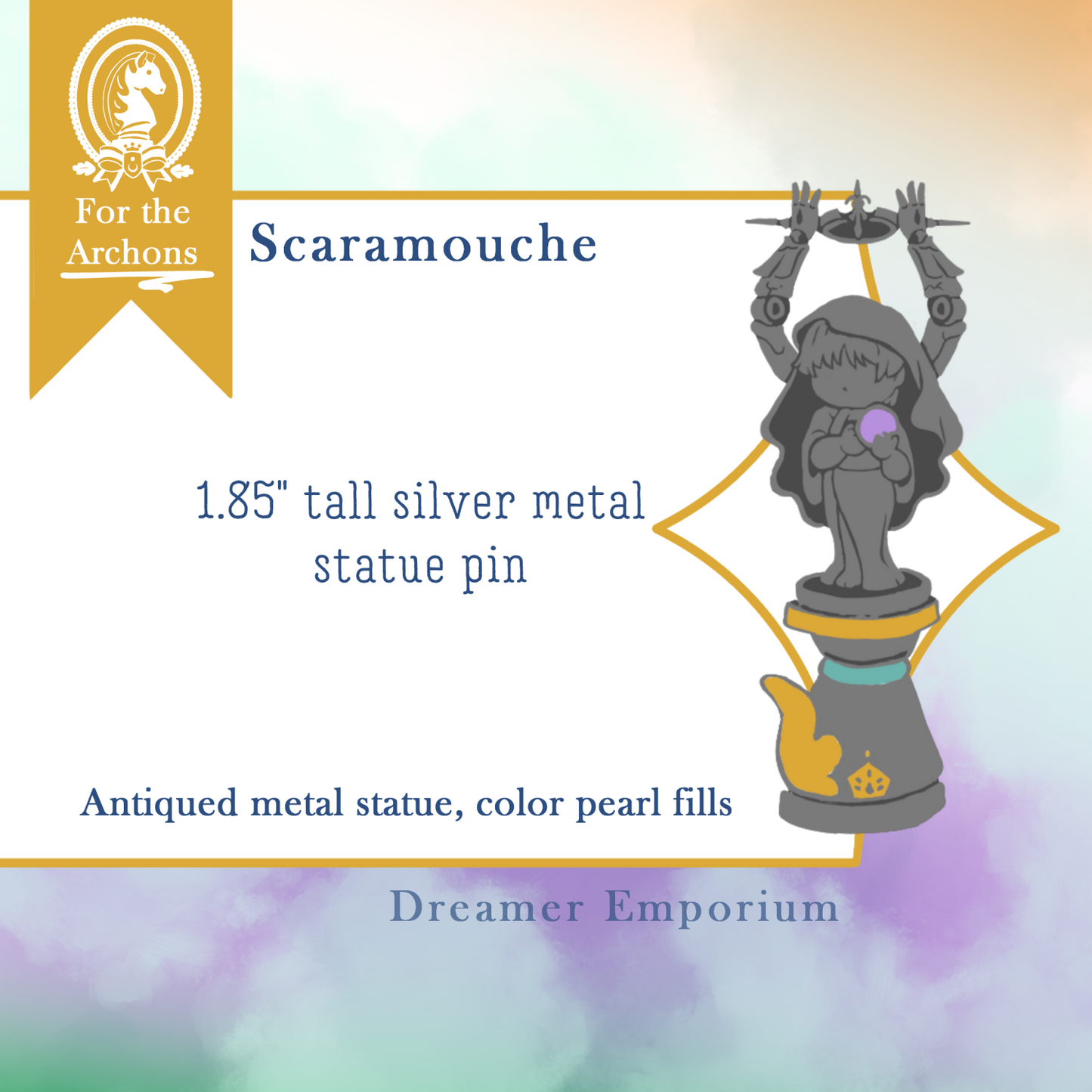 Archons Pearl Enamel Pins