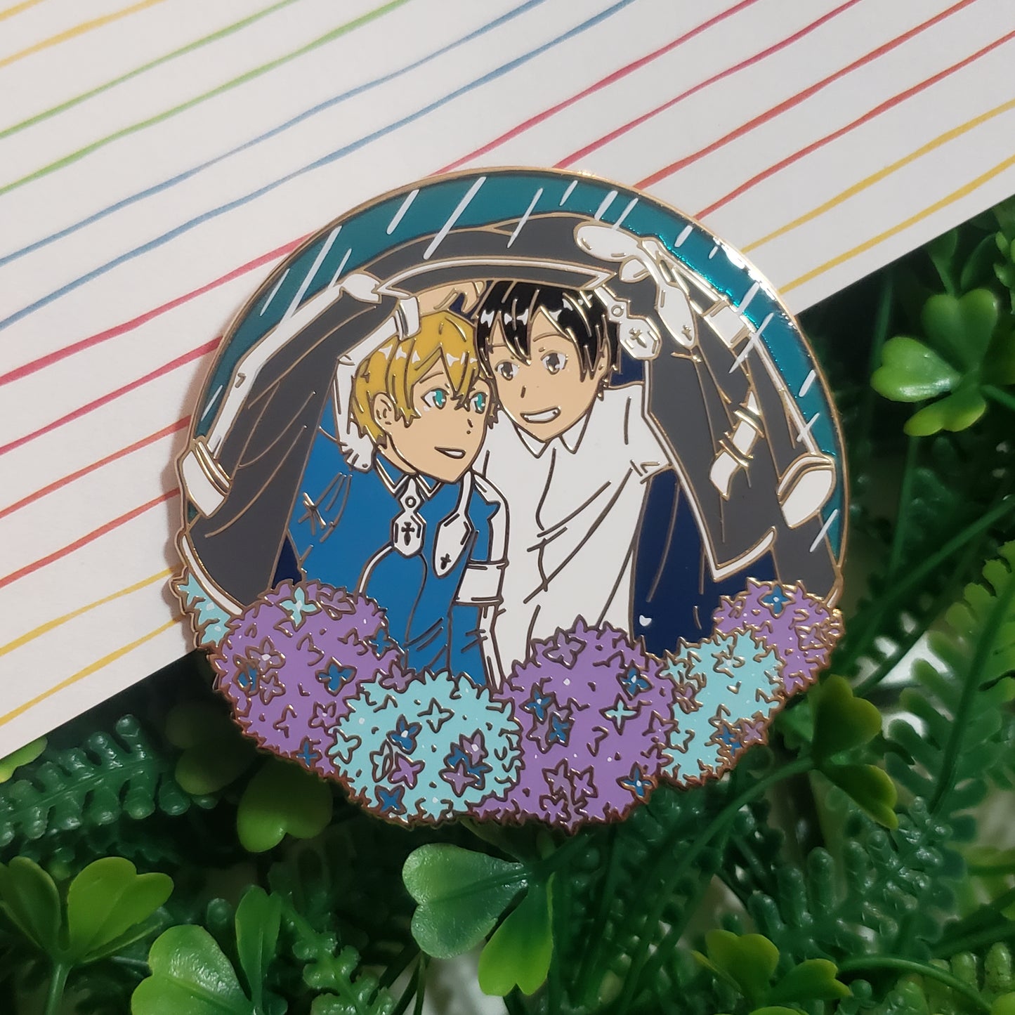 Blooming Love Enamel Pins