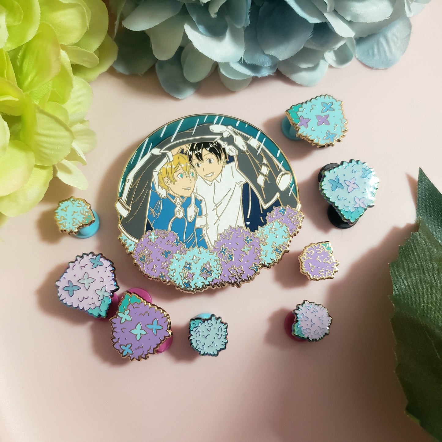 Blooming Love Enamel Pins