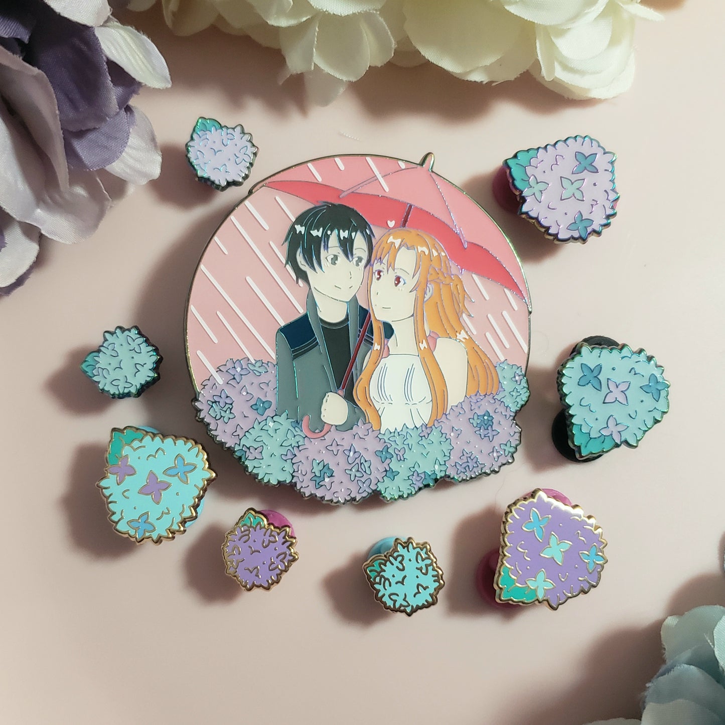 Blooming Love Enamel Pins