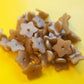 Star Shaped Glitter Pin Backs
