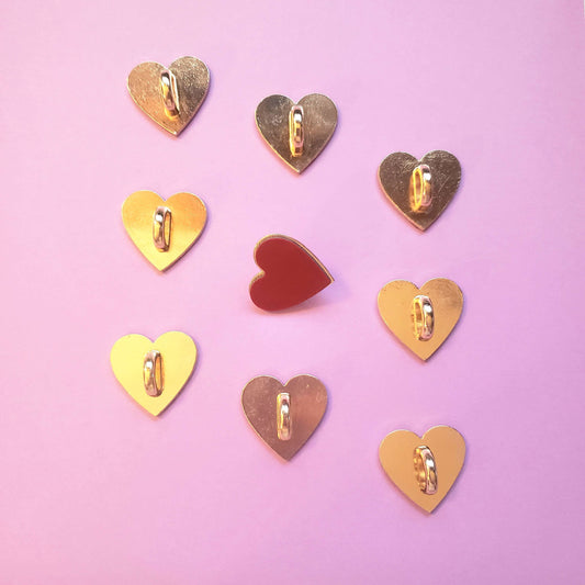 Heart Shaped Phone Charm Hook