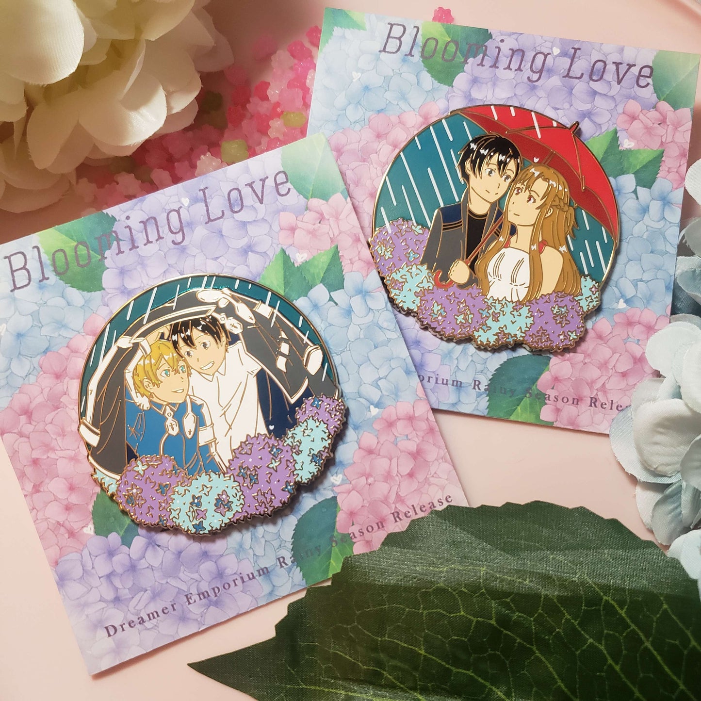 Blooming Love Enamel Pins