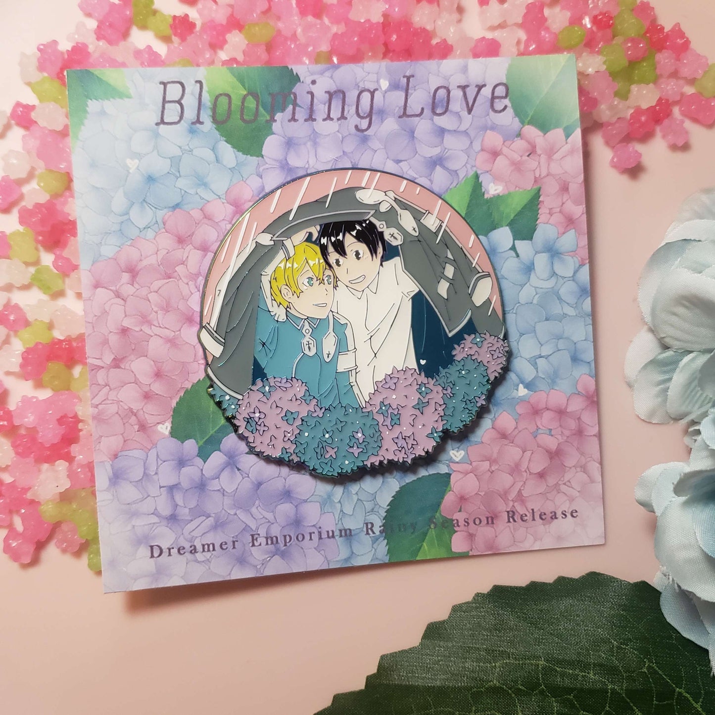 Blooming Love Enamel Pins