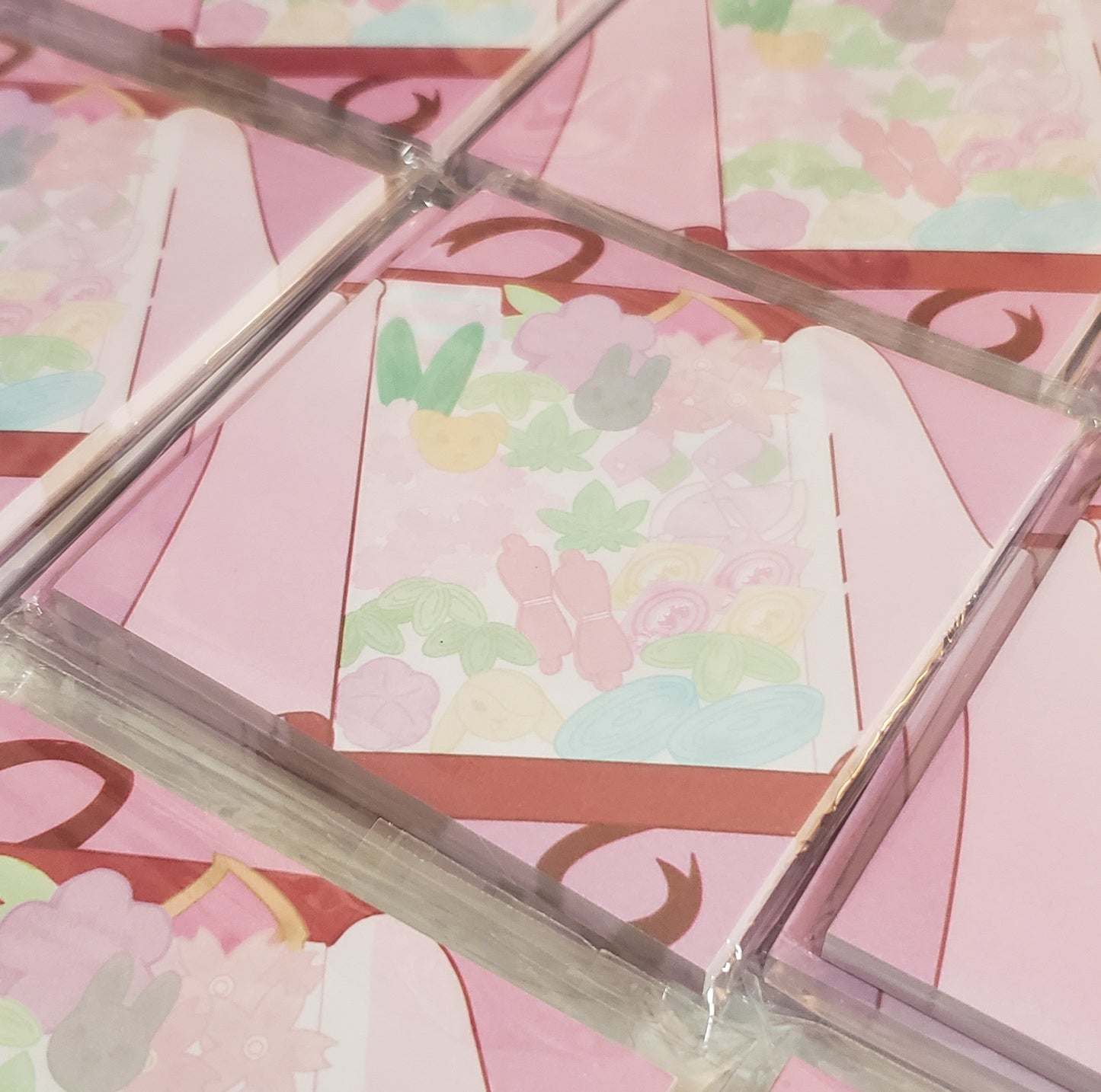 Sakura Picnic Sticky Notes [Discounted]