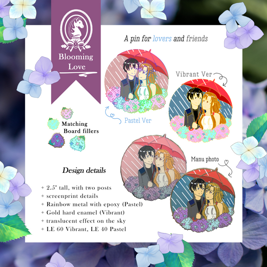 Blooming Love Enamel Pins